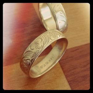 14 k Solid Gold Wedding Bands (his/her)